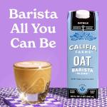 Califia Farms Unsweetened Oat Milk Pack of 6