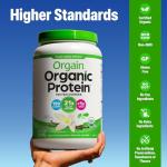 Organic Vanilla Plant Protein Powder - 2 lb