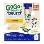 GoGo squeeZ YogurtZ Banana Snacks - Gluten Free Pack