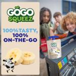 GoGo squeeZ YogurtZ Banana Snacks - Gluten Free Pack