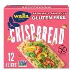 Wasa Gluten-Free Sesame Sea Salt Crispbread 6.1 Oz