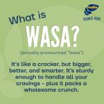 Wasa Gluten-Free Sesame Sea Salt Crispbread 6.1 Oz