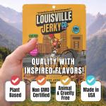 Louisville Vegan Jerky - Smokey Carolina BBQ 3oz