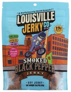 Bourbon Smoked Black Pepper Vegan Jerky, 2.5 oz
