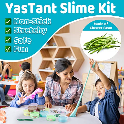 Butter Slime Kit for Kids – 6 Fluffy Colors