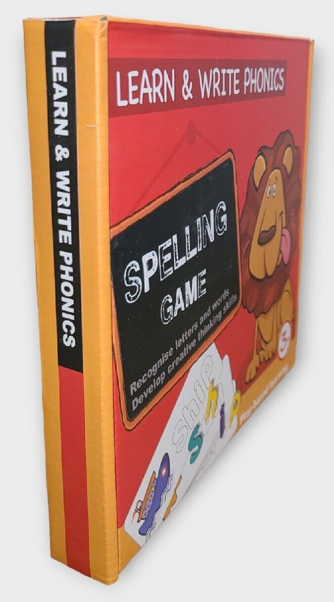 Engaging Phonics Spelling Game: Ages 3+, Learn & Write