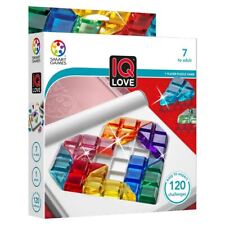 SmartGames IQ Love Travel Puzzle Game: 120 Challenges, Ages 7+