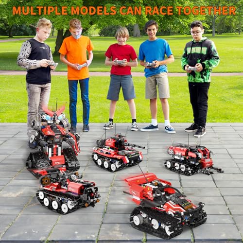 STEM Robot Building Kit: 5-in-1 Block Set