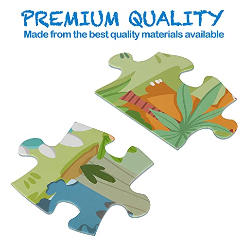 Dinosaur World Jumbo Floor Puzzles - Ages 2-5