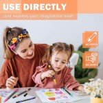 Dual Tip Acrylic Paint Pens - 24 Colors