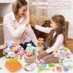 DIY Fabric Flower Bouquet Kit for Kids