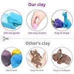 24 Color Air Dry Modeling Clay Kit for Kids