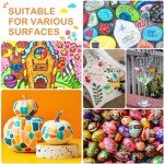 Dual Tip Acrylic Paint Pens - 24 Colors