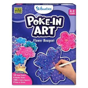 Skillmatics Poke-in Art: Flower Bouquet Craft Kit