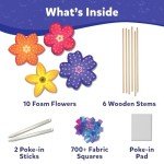 Skillmatics Poke-in Art: Flower Bouquet Craft Kit