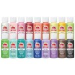 Pastel & Vivid Acrylic Craft Paint Set, 18 Colors