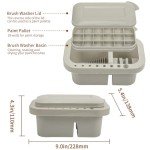 MyLifeUNIT Paint Brush Cleaner and Organizer Set