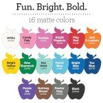 Vibrant Acrylic Craft Paint Set – 16 Colors