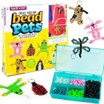 DIY Bead Pets Kit with 600+ Pony Beads