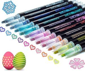 Easter Craft Gift Set: Shimmer Glitter Markers