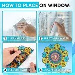 DIY Stained Glass Mandala Art Kit for All Ages