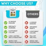 DIY Stained Glass Mandala Art Kit for All Ages