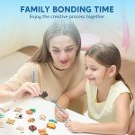 Wooden Magnet Arts & Crafts Kit for Kids