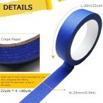Premium Blue Painters Tape for DIY Crafts