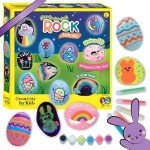 Glow in the Dark Rock Painting Kit for Kids