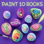 Glow in the Dark Rock Painting Kit for Kids