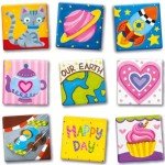 4M Magnetic Tile Art DIY Kit for Kids 8+