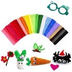 200 Pack Pipe Cleaners for Arts and Crafts