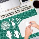 Self-Healing Double-Sided Cutting Mat for Crafts