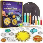 Glow-in-the-Dark Solar System Window Art Kit