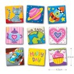 4M Magnetic Tile Art DIY Kit for Kids 8+