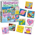 4M Magnetic Tile Art DIY Kit for Kids 8+
