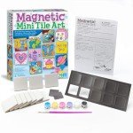 4M Magnetic Tile Art DIY Kit for Kids 8+