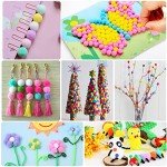 900 PCS Colorful Craft Pom Poms for Fun Projects