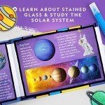 Glow-in-the-Dark Solar System Window Art Kit