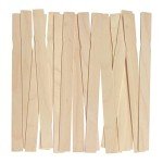 25 Wooden Paint Sticks for Mixing and Marking