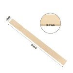 25 Wooden Paint Sticks for Mixing and Marking