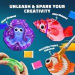 Glow-in-the-Dark Shell Painting Kit for Kids
