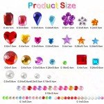 Gem Stickers for Kids' Crafts - 2774 Pieces