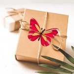 80PCS DIY Wooden Spring Ornaments for Crafts