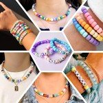 Pony Bead Friendship Bracelet Making Kit 3960pcs