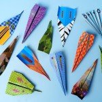 Kids Paper Airplane Craft Kit – 20 Planes