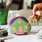25 Large Painting Stones for Kids' Crafts