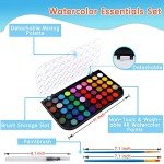 48-Color Washable Watercolor Paint Set for Everyone