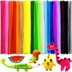 Multicolor Pipe Cleaners for Creative Projects