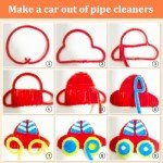 Multicolor Pipe Cleaners for Creative Projects